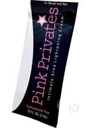Pink Private Cream 50pc Sample Display