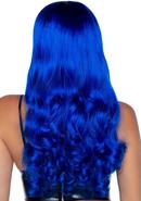 Misfit Long Wavy Bang Wig O/s Blue