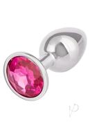 Jewel Small Rose Plug Pink