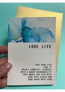 Love Life Greeting Card