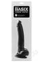 Basix 9 Suction Cup Dong Black